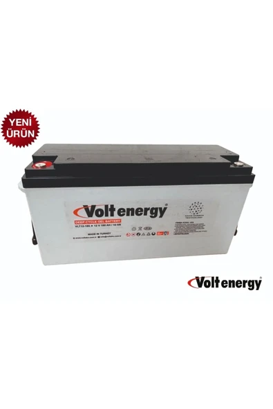 12 V 180 Ah Jel Akü Deep Cycle Nanocarbon (ÜRETİM YILI:2026) ürün görseli 1