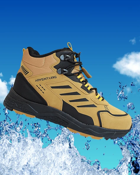 Kidessa 1783 Anatomik Tabanlı Lastik Bağcıklı Çocuk Trekking Spor Bot ürün görseli 1