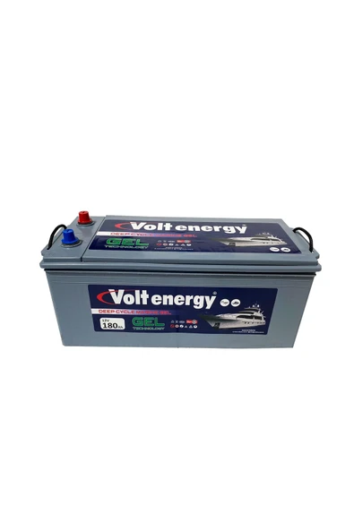 12 V 180 Amper Deep Cycle Marin Jel Nanocarbon Akü(ÜRETİM YILI:2026) ürün görseli 1
