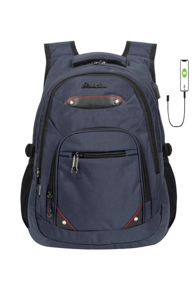 Konfores 1551-2225 Unisex Anatomik Yarasa Sırt Okul Çantası ürün görseli 1