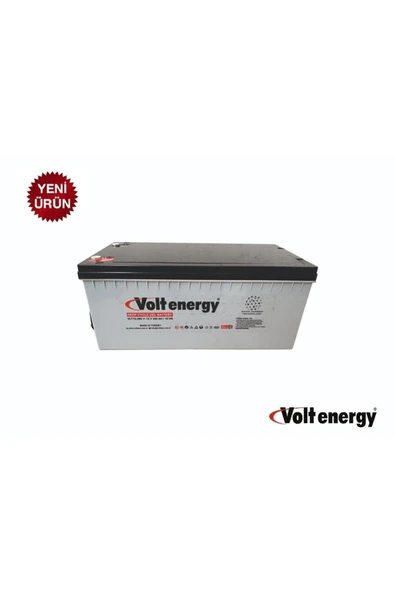 12 V 200 Amper Jel Akü Deep Cycle Nanocarbon (ÜRETİM YILI: 2026) ürün görseli 1