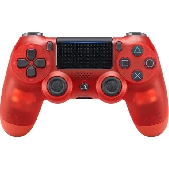Sony DualShock 4 V2 Şeffaf Kırmızı ZCT2 Kablosuz PS4 Oyun Kolu​​​​​​​ ürün görseli 1