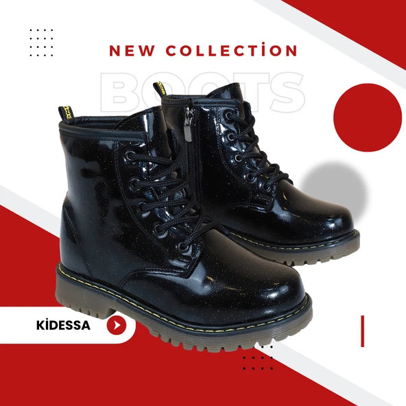 Kidessa 1734 Anatomik Tabanlı Kız Çocuk Postal Bot ürün görseli 1