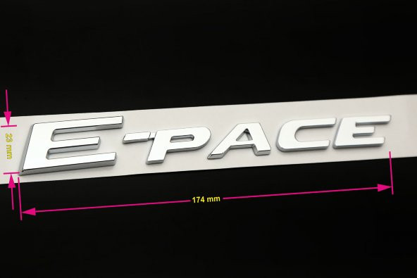 JAGUAR E-PACE YAZI ürün görseli 1