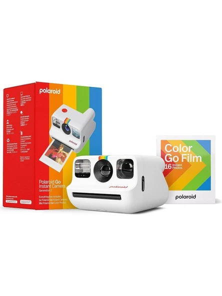 Polaroid Go Generation 2 Fotoğraf Makinesi – Beyaz ürün görseli 1