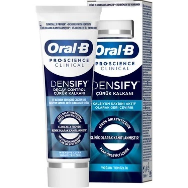 ORAL-B PRO SCİENCE CLİNİCAL DENSİFY ÇÜRÜK KALKANI DİŞ MACUNU 65 ML ürün görseli 1