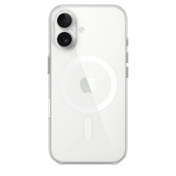 iPhone 16 Plus Uyumlu MagSafe özellikli Şeffaf Kılıf ürün görseli 1