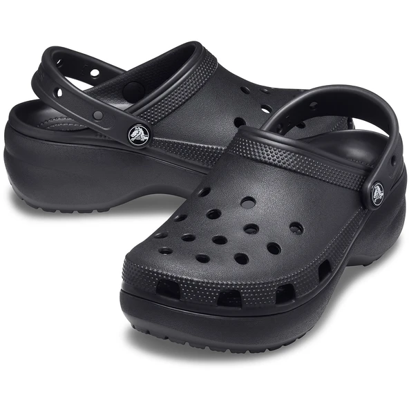 Crocs Classic Platform Clog W - Siyah ürün görseli 1