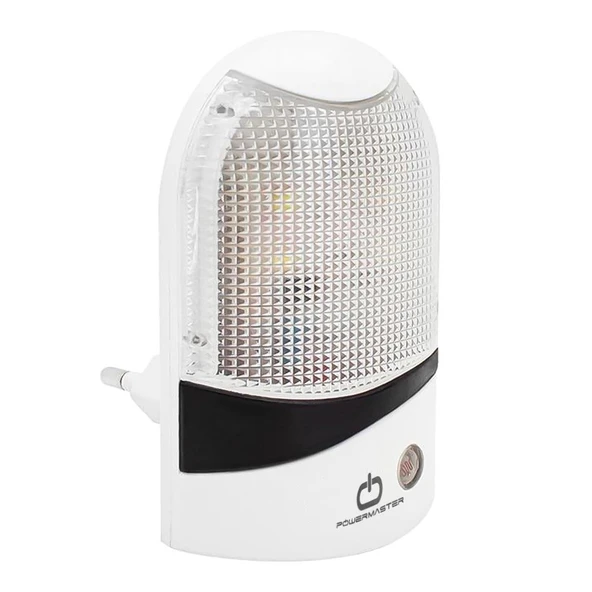 Powermaster PM-34096 1 Watt Ledli Fotoselli Sensörlü Gece Lambası ürün görseli 1