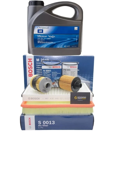 5W-30 DEXOS2 DPF 4LT YAG+OPEL ASTRA H 1.4  z14xep BENZİNLİ TWİNPORT MOTOR ürün görseli 1