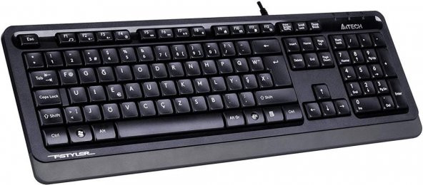 A4 TECH FK10 F USB Multimedya Gri Klavye - Resim 2