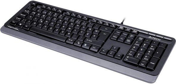 A4 TECH FK10 F USB Multimedya Gri Klavye - Resim 5