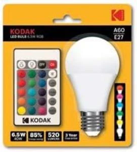 Kodak LED RGB Ampul Kumandalı ürün görseli 1