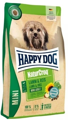 Happy Dog NaturCroq Kuzu Küçük Irk Yetişkin Köpek Maması 4kg ürün görseli 1