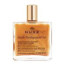 Nuxe Huile Prodigieuse OR Altın Parıltılı Yüz Vücut Saçlar İçin Çok Amaçlı Kuru Yağ 100 ml ürün görseli 1