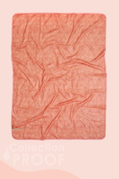 Proof Sıvı Geçirmez Etkinlik Aktivite Halı Örtüsü 100x140 cm Çok Amaçlı Bebek Çocuk Oyun Matı Love ürün görseli 1