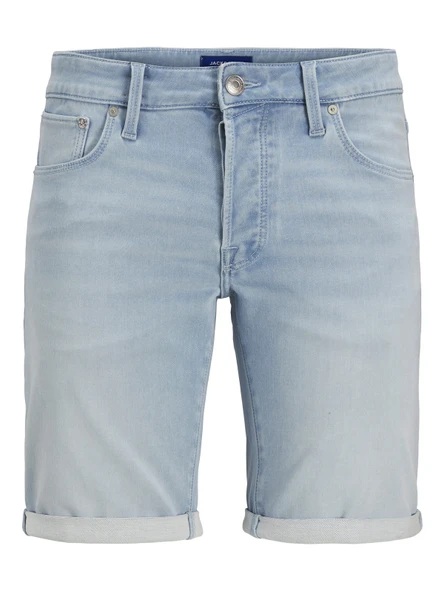 JACK JONES Erkek Likralı Kot Şort 12269609 ürün görseli 1