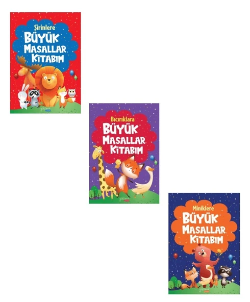 Büyük Masallar Kitabım Seti 3 Kitap ürün görseli 1
