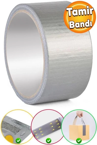 DuctTape Tamir, Tadilat, İzalasyon Bandı (2"x10m) ürün görseli 1
