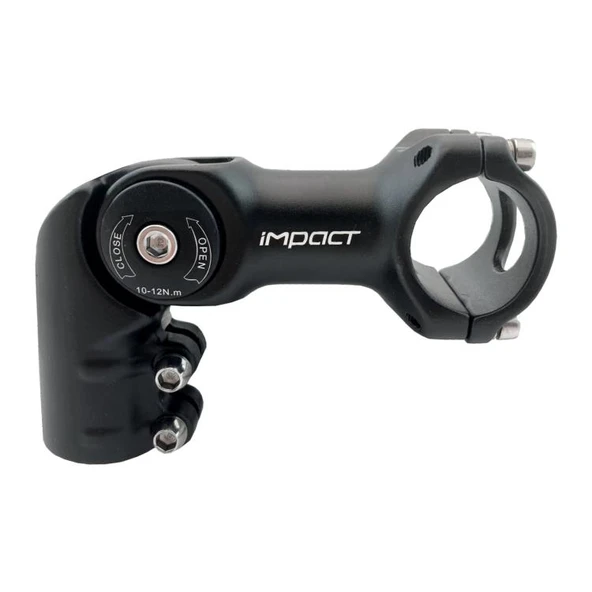 Impact Gidon Boğazı Ayarlı, 31.8-28.6, 90 mm, Siyah ürün görseli 1