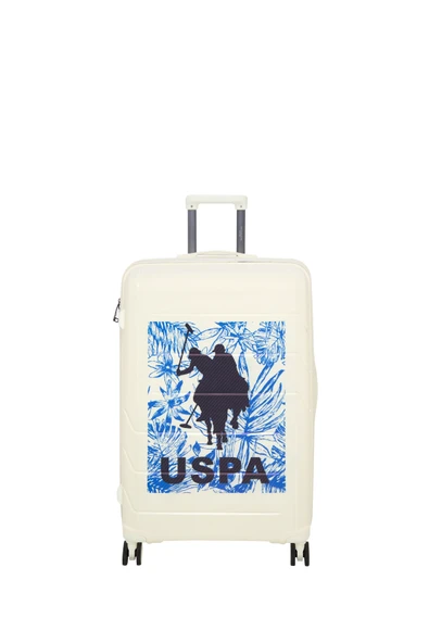 U.S.POLO ASSN.24055 24056 POLİPROPİLEN BÜYÜK BOY VALİZ ürün görseli 1