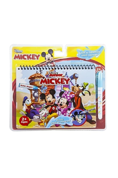 Mickey Mouse Lisanslı Sihirli Boyama Kitabı Özel Su Kalemi İle ürün görseli 1