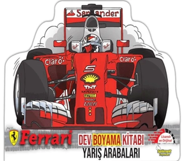 Ferrari Dev Boyama Yarış Arabaları ürün görseli 1