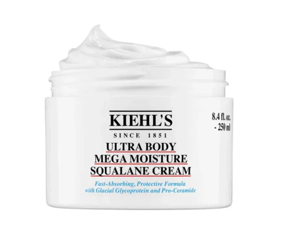 Kiehl's Ultra Body Mega Moisture Squalane Cream 250 ml ürün görseli 1