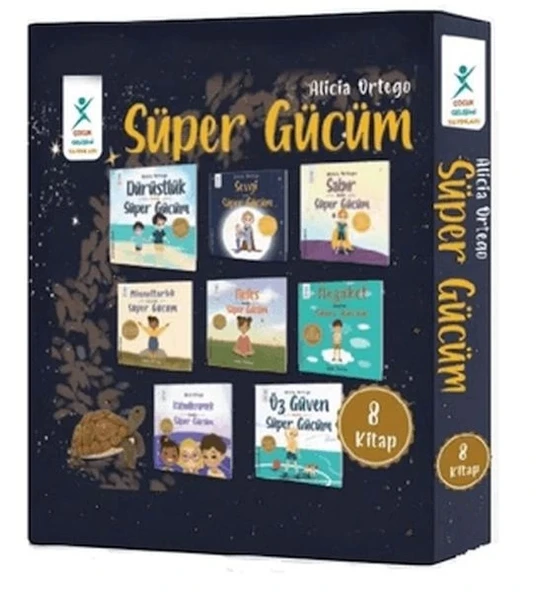 Süper Gücüm Seti 8 kitap ürün görseli 1