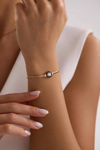 Çağla Model Balık Sırtı Bileklik 17+3 cm ürün görseli 1