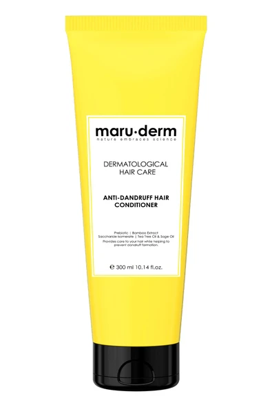 Maru.Derm Saç Kremi | Kepeğe Karşı Etkili Saç Kremi 300 ml | Normal/yağlı Saçlar | Vegann ürün görseli 1
