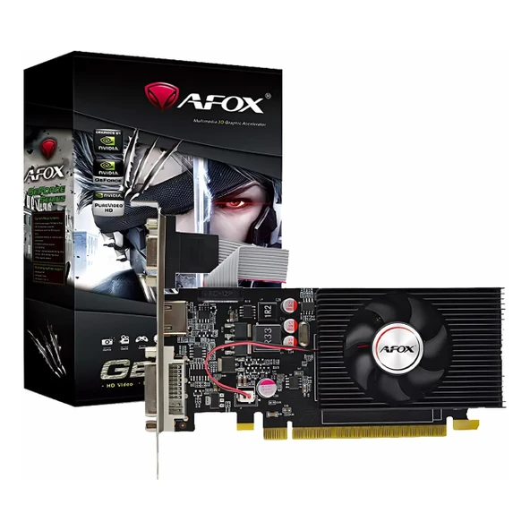Afox GeForce GT 730 4GB DDR3 128Bit DVI/VGA/HDMI Ekran Kartı ürün görseli 1