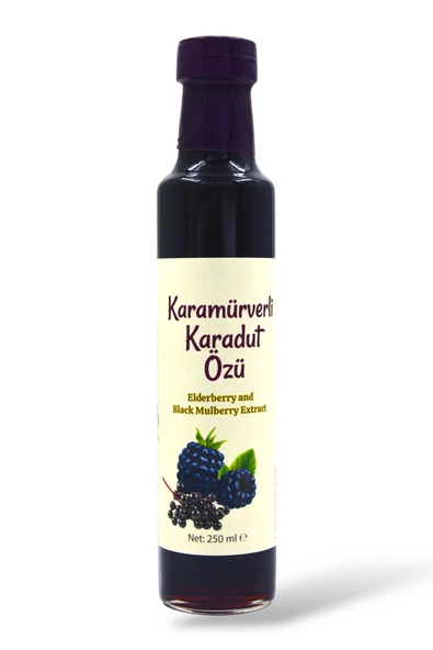 Karamürverli Karadut Özü 250ml (PESTİSİT ANALİZLİ) ürün görseli 1
