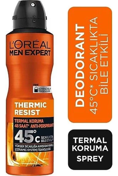 L'Oreal Paris Men Expert Thermic Resist Deodorant 150 ml ürün görseli 1