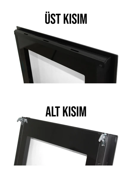 ALVEUS ANKASTRE FIRIN KAPI DIŞ CAM GRUBU - Resim 3