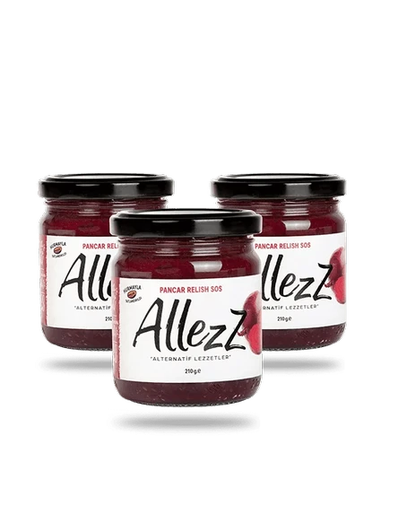 Allezz Pancar Relish Sos - Resim 9