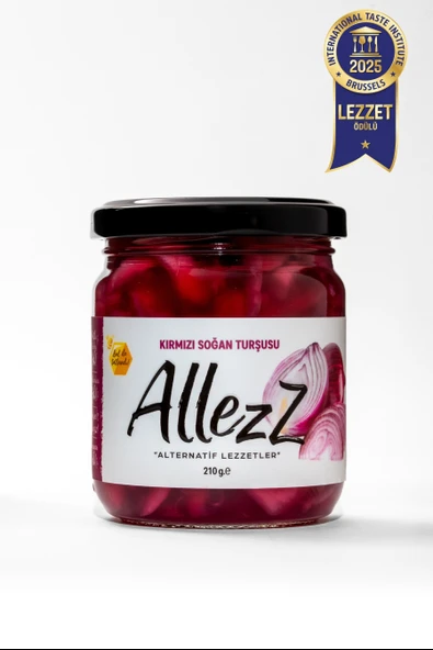 Allezz Kırmızı Soğan Turşusu - Resim 6