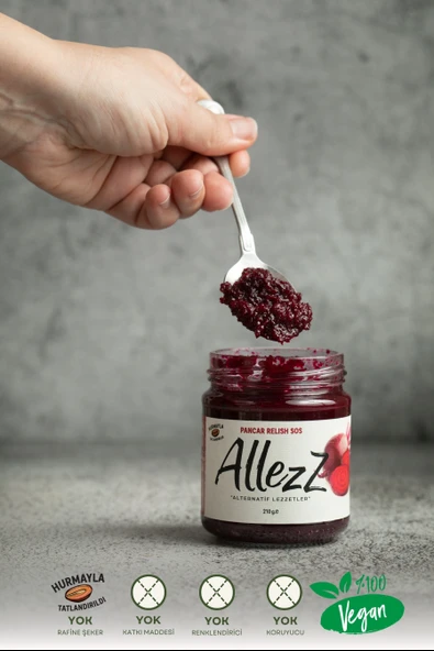 Allezz Pancar Relish Sos - Resim 3