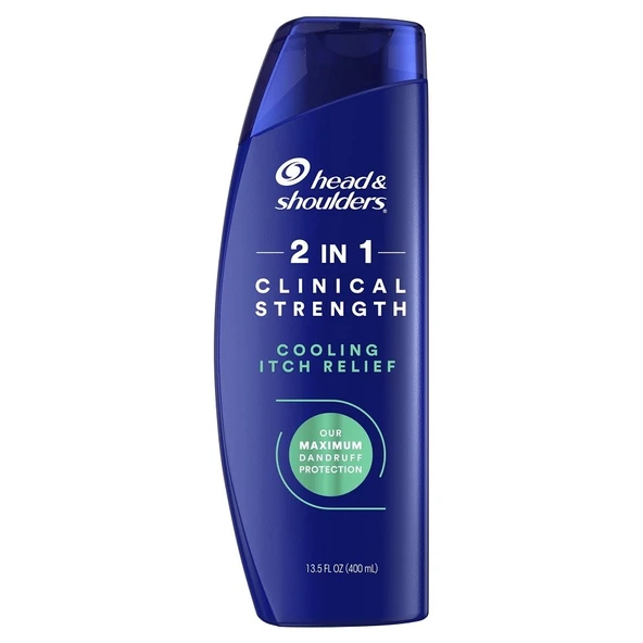 Head & Shoulders 2in1 Cooling Itch Relief 400ml Shampoo ürün görseli 1