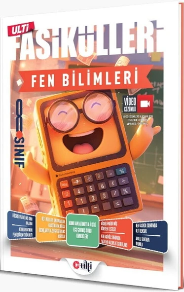 Ulti Yayınları 8. Sınıf Fen Bilimleri Ulti Fasikülleri ürün görseli 1
