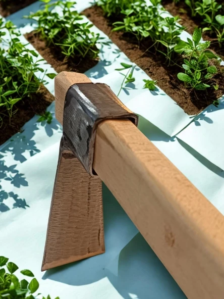 Sürmene Makas Çeliği Kazma Bahçe Tarla Hobi 45cm ürün görseli 1