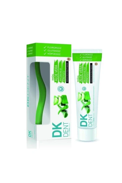 DKDENT 75ML Diş Macunu Aloe Vera+Diş Fırça ürün görseli 1
