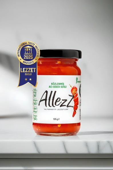 Allezz Közlenmiş Acı Biber Sosu - Normal Acı (Mild) ürün görseli 1