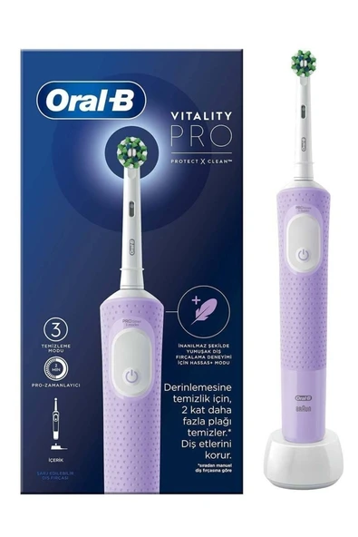 ORAL-B D103 VİTALİTY PRO CROSS ACTİON ŞARJLI DİŞ FIRÇASI ürün görseli 1