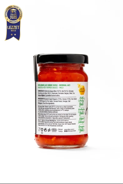 Allezz Közlenmiş Acı Biber Sosu - Normal Acı (Mild) - Resim 8