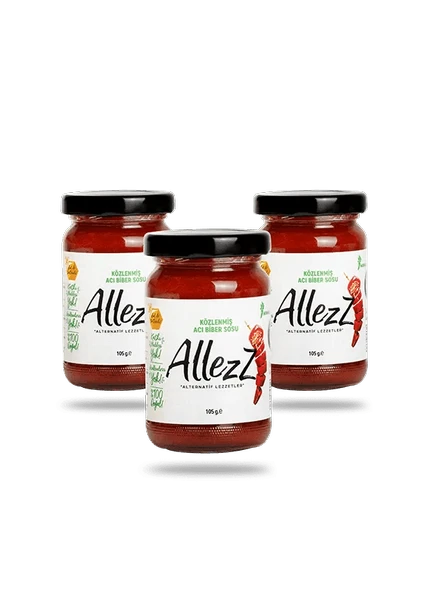 Allezz Közlenmiş Acı Biber Sosu - Normal Acı (Mild) - Resim 9