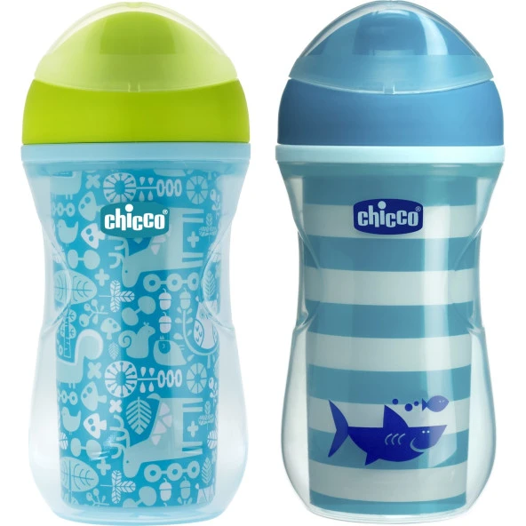 Chicco Isı Yalıtımlı Active Bardak 14 Ay+ Erkek - Resim 4