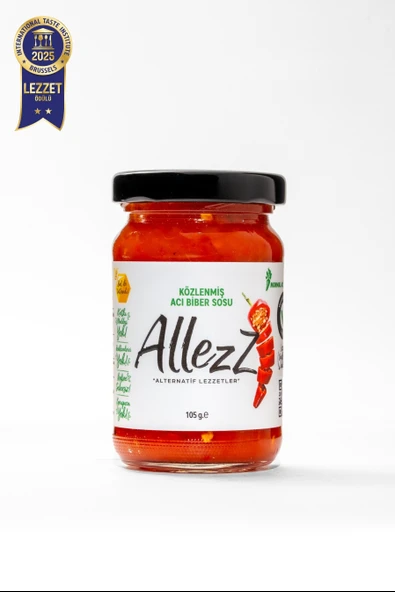 Allezz Közlenmiş Acı Biber Sosu - Normal Acı (Mild) - Resim 6