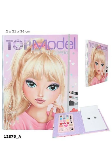 Topmodel Malzemeli Makyaj Yapma Defteri ürün görseli 1