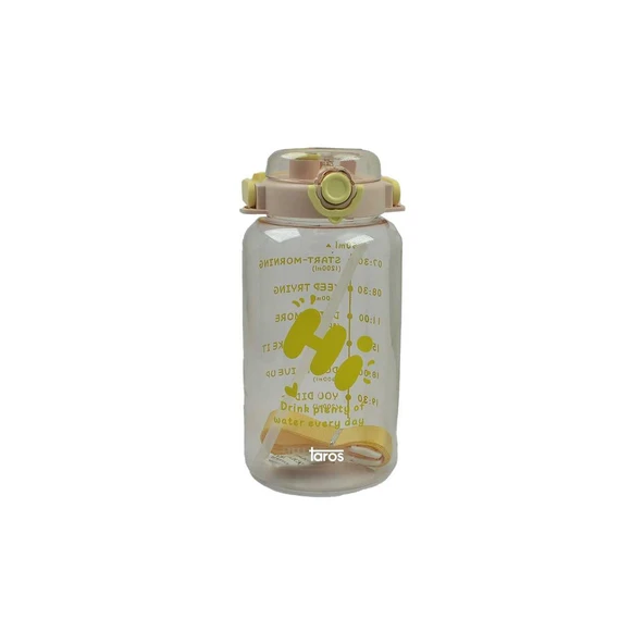 Taros Quokka Lıfemotto Şeffaf Matara 1650 Ml ürün görseli 1